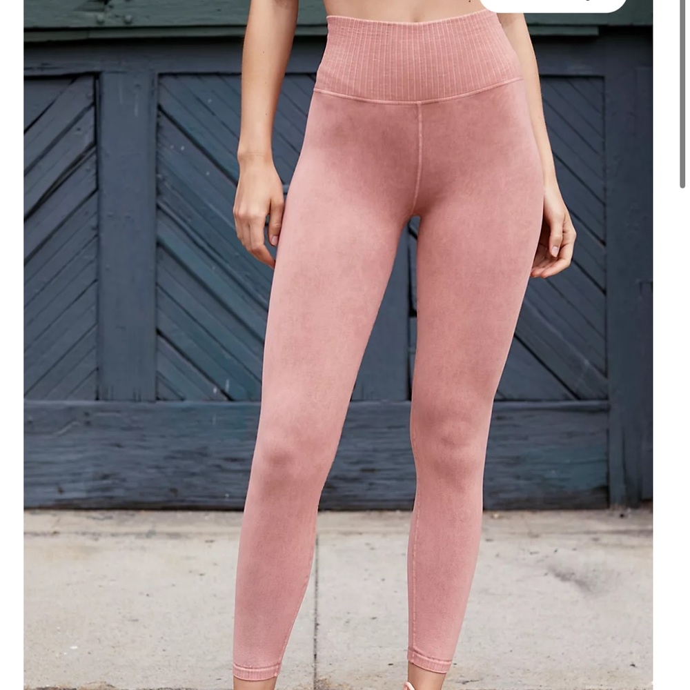 Free People Good Karma Legging in Clay
